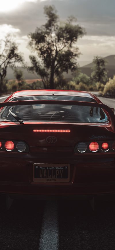Fond d'écran iPhone Forza Horizon 3 Toyota Supra