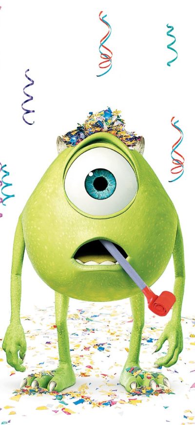 Fond d'écran iPhone Monsters University Mike Wazowski