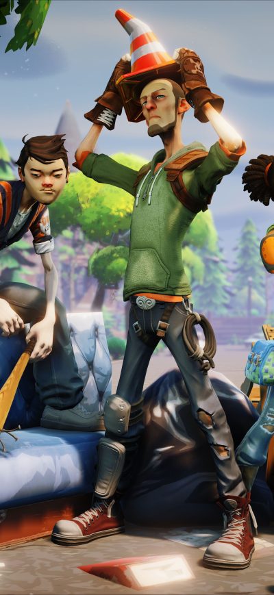 Fond d'écran iPhone Unreal Engine Fortnite Game 8k