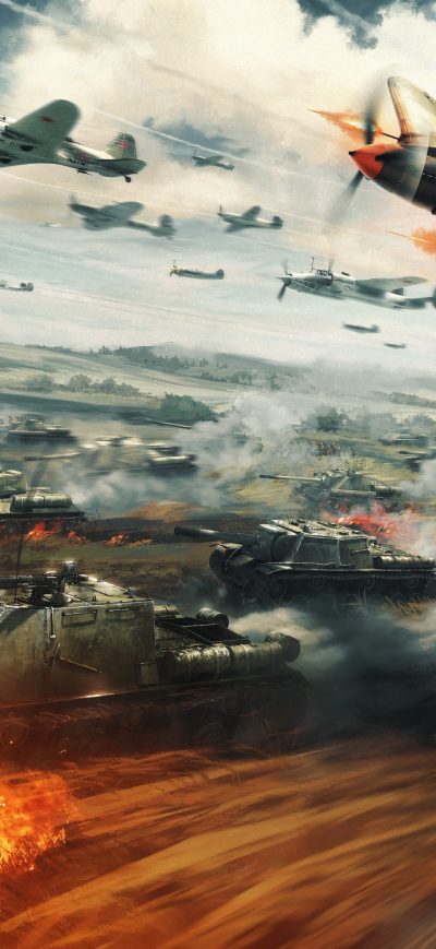 Fond d'écran iPhone War Thunder 4k