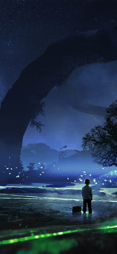 Fond d'écran iPhone Fireflies