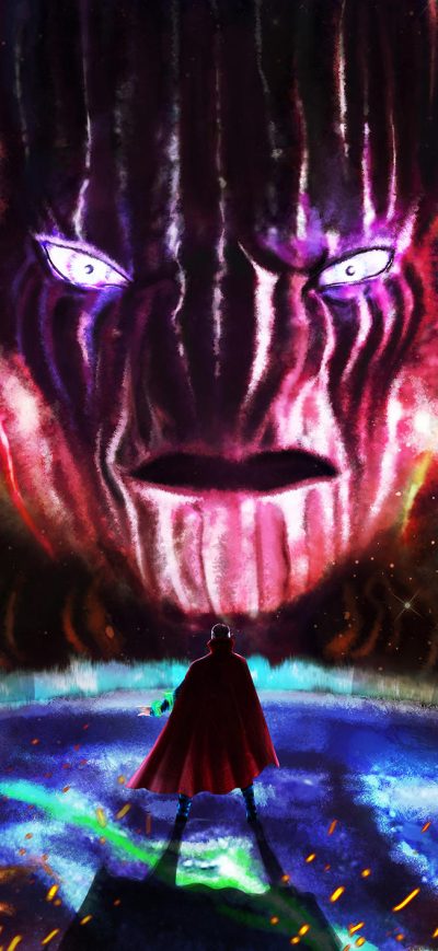 Fond d'écran iPhone Marvel Doctor Strange Digital Art