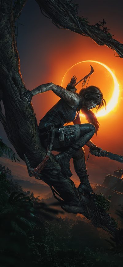 Fond d'écran iPhone Shadow Of The Tomb Raider 10k