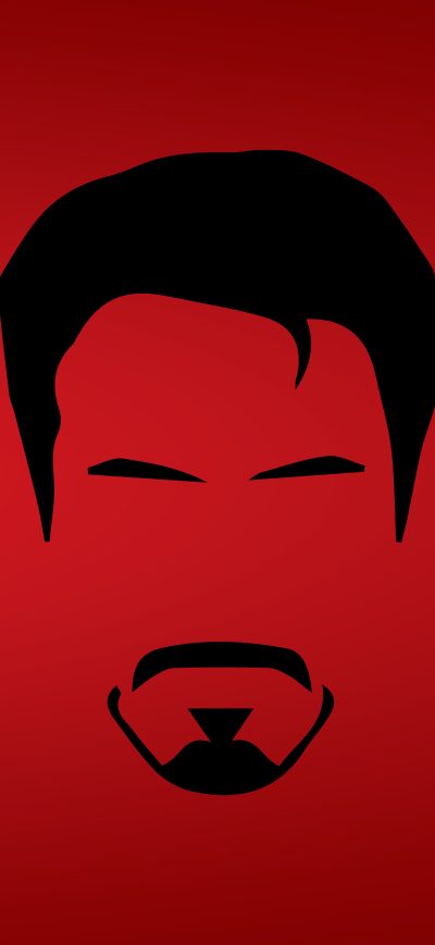 Fond d'écran iPhone Tony Stark Minimalist 8k