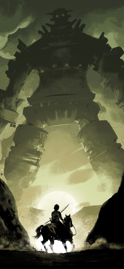Fond d'écran Shadow Of The Colossus 2018 sur iPhone