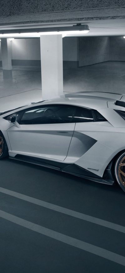 Fond d'écran iPhone 2018 Novitec Torado Aventador S 4k