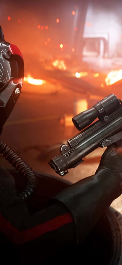 Fond d'écran iPhone Star Wars Battlefront II 4k
