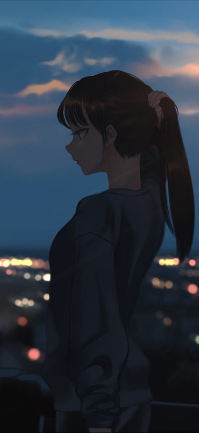 Fond d'écran iPhone Anime Original Girl