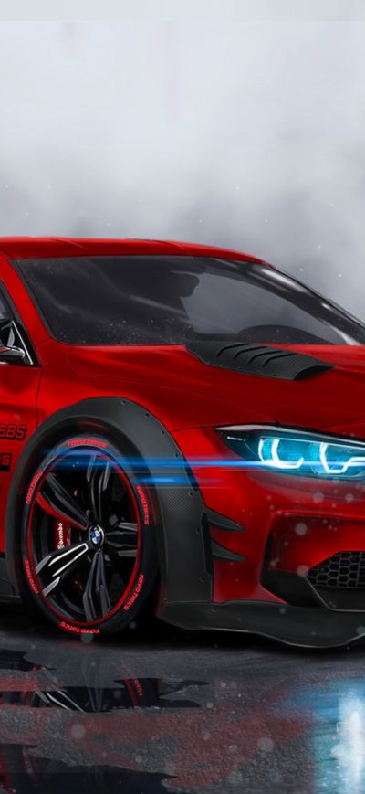 Fond d'écran iPhone BMW M4 Highly Modified