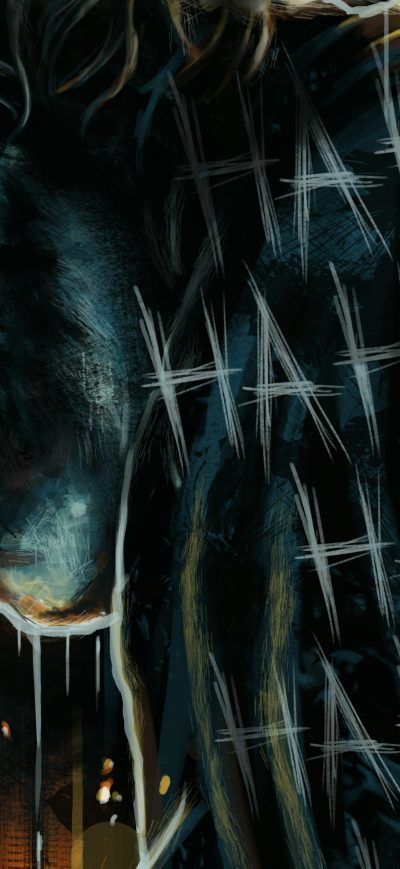 Fond d'écran Joker New Art sur iPhone