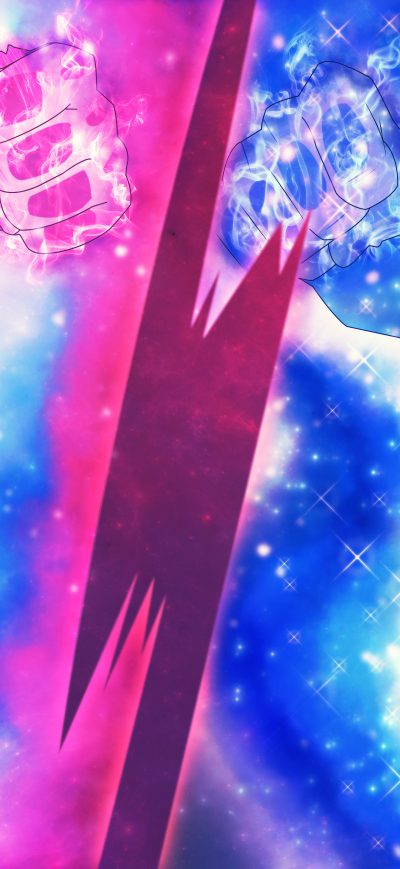 Fond d'écran iPhone Dragon Ball Super Super Saiyan Blue 8k