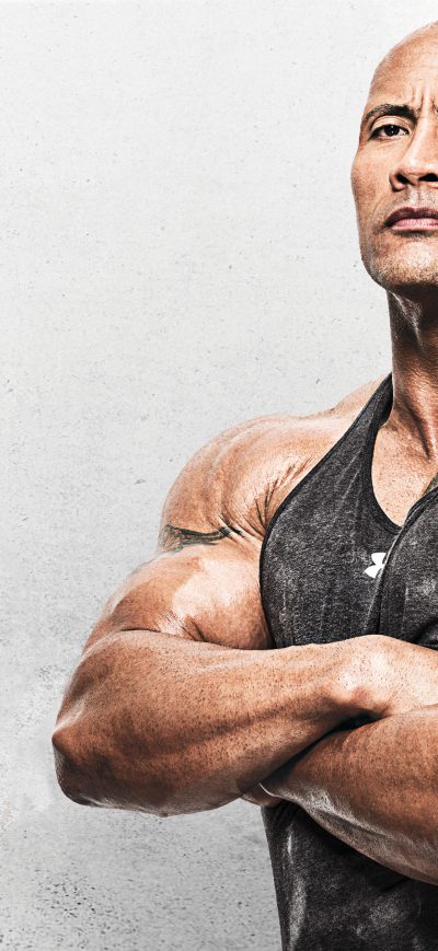 Fond d'écran iPhone Dwayne Johnson 5k