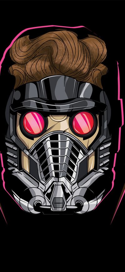 Fond d'écran iPhone Star Lord Fan Artwork HD