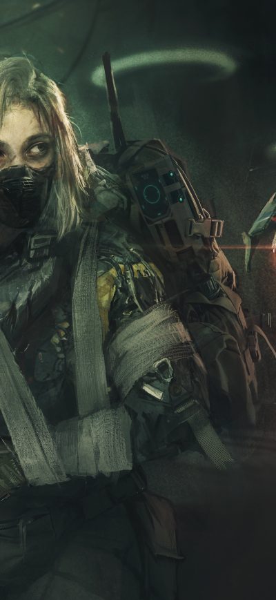 Fond d'écran iPhone Nemesis Distress 4k