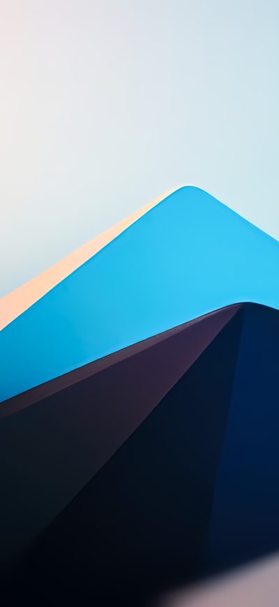 Fond d'écran iPhone 3d Triangles Shape Mountains 8k