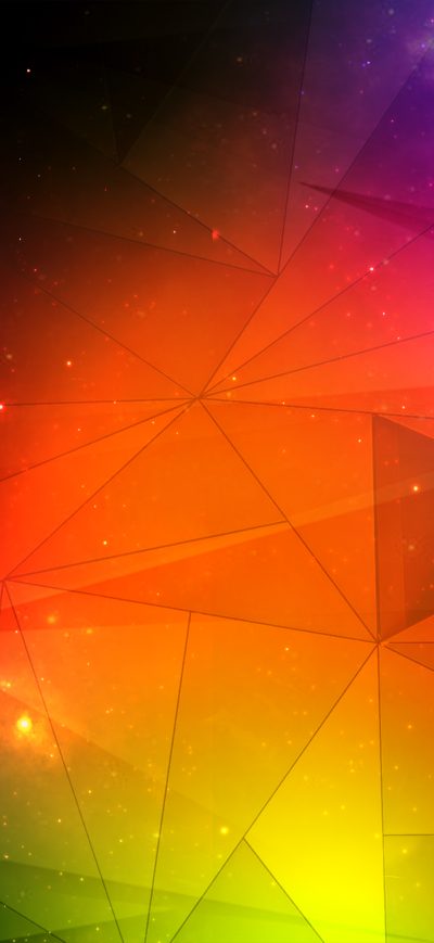 Fond d'écran iPhone Triangle Abstract Mesh 4k