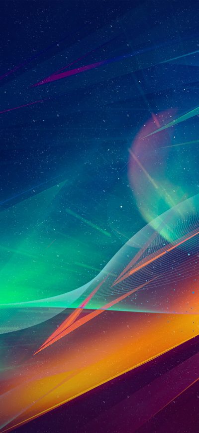 Fond d'écran Hazy Lights 4k sur iPhone