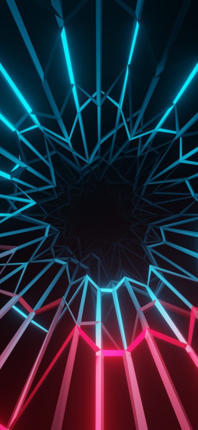 Fond d'écran iPhone Electric Vibe Abstract 4k
