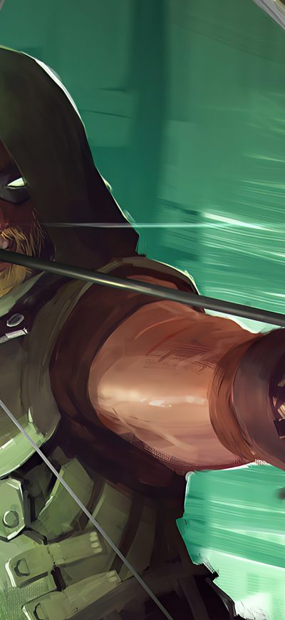 Fond d'écran iPhone Green Arrow 4k Artwork