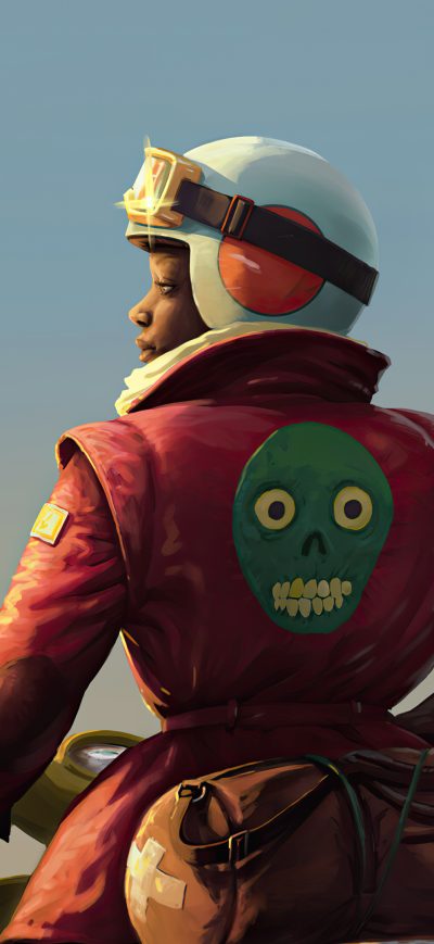 Fond d'écran Voodoo Rider sur iPhone