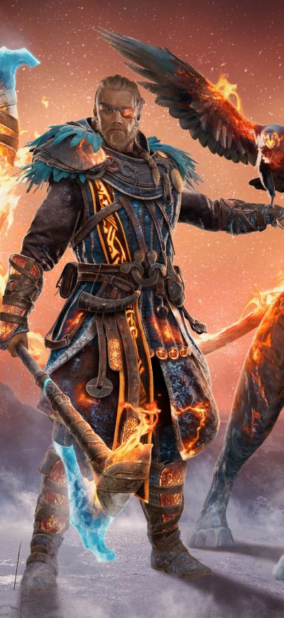 Fond d'écran iPhone Twilight Pack For Assassins Creed Valhalla