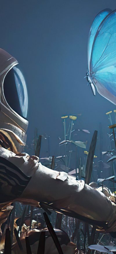 Fond d'écran iPhone Astronaut Hope 4k