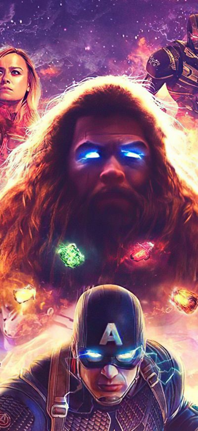 Fond d'écran iPhone Avengers Endgame Come Together