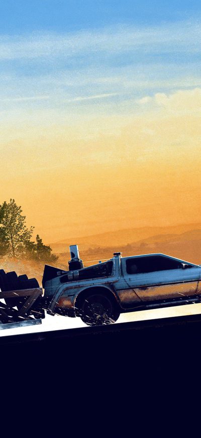 Fond d'écran iPhone Back To The Future Part Three