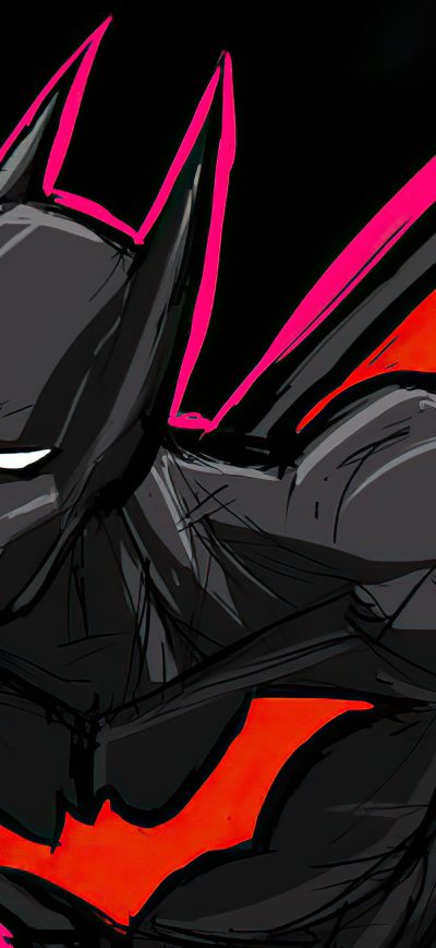 Fond d'écran iPhone Batman Beyond Comic Sketch Art 4k
