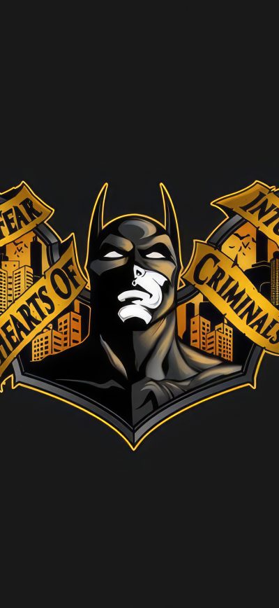 Fond d'écran iPhone Batman Has No Fear