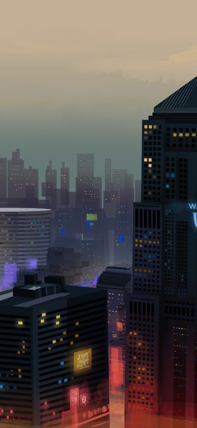Fond d'écran iPhone Batman In Gotham City 4k