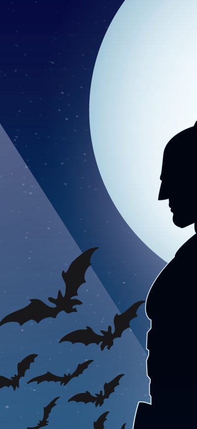 Fond d'écran iPhone Batman Night Bat Logo