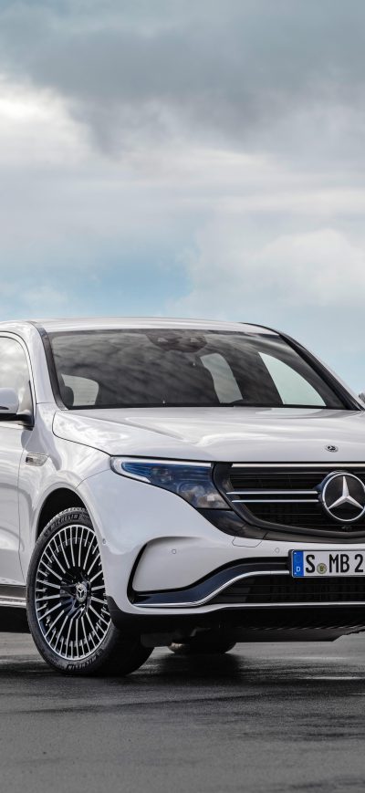 Fond d'écran iPhone Mercedes Benz EQC 2020 8k