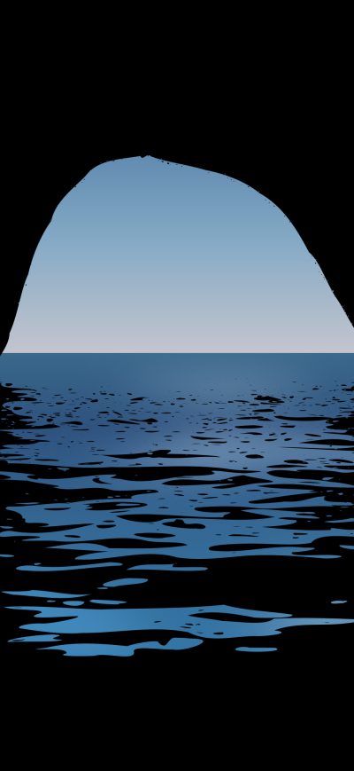 Fond d'écran iPhone Cave Minimalist 4k