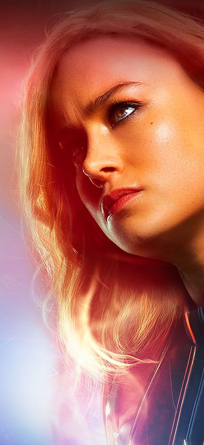 Fond d'écran iPhone 4k Captain Marvel 2020