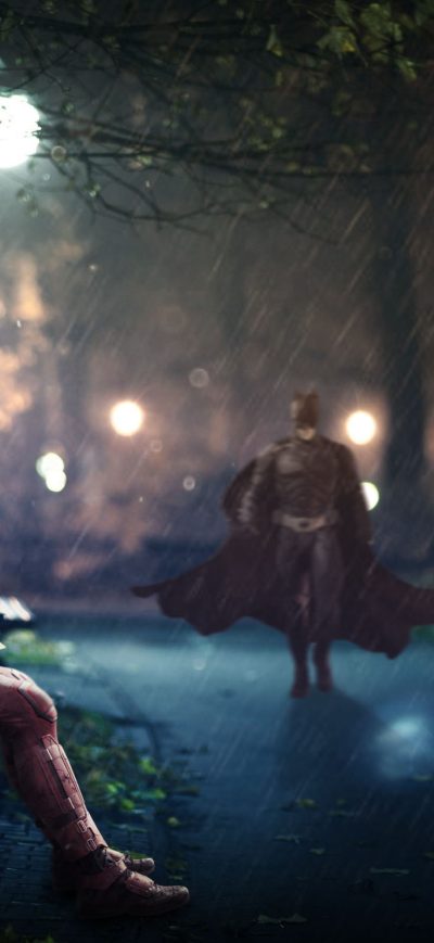 Fond d'écran iPhone Deadpool And Batman