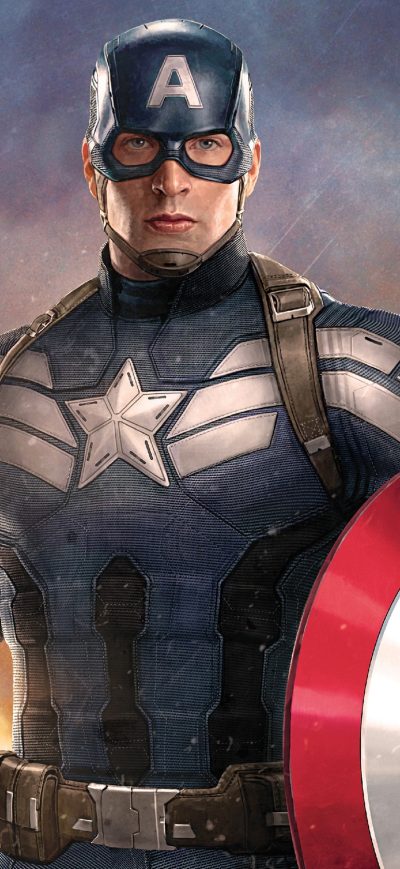 Fond d'écran iPhone Captain America Artwork