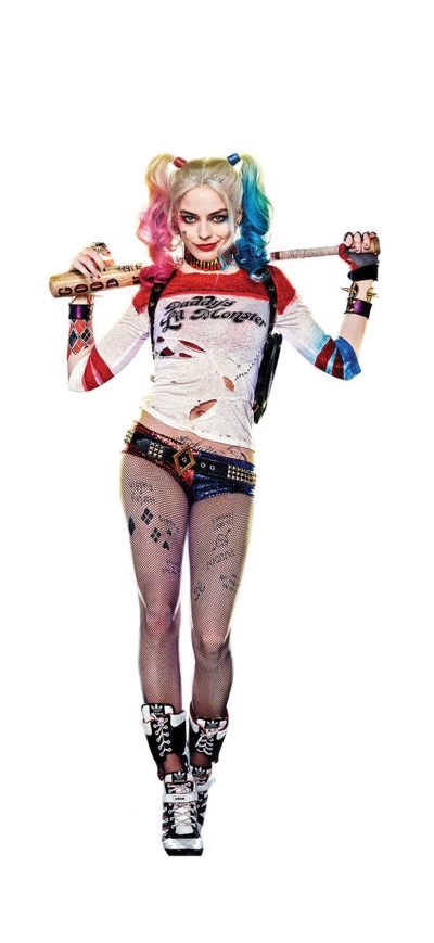 Fond d'écran Harley Quinn 4k sur iPhone