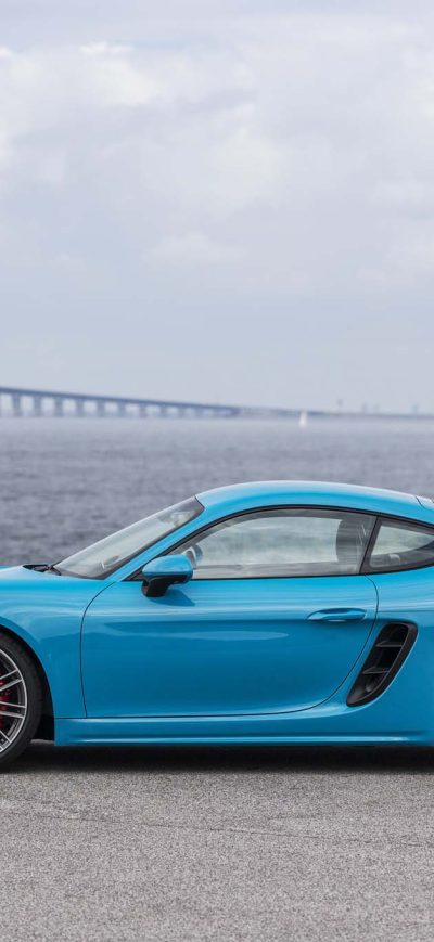 Fond d'écran iPhone 2017 Porsche 718 Cayman S
