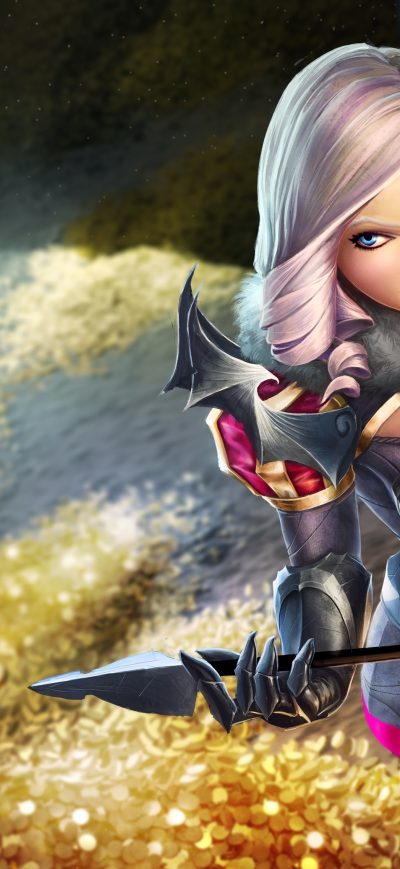 Fond d'écran Ashe League Of Legends sur iPhone
