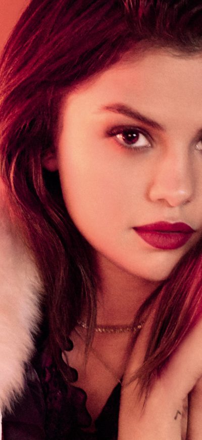 Fond d'écran Selena Gomez COACH X 2017 sur iPhone