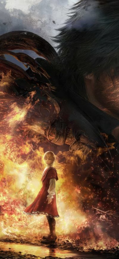 Fond d'écran iPhone 2023 Final Fantasy XVI