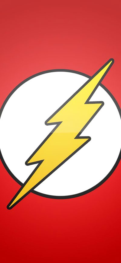 Fond d'écran iPhone Flash Logo Minimal 4k
