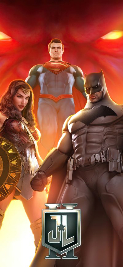 Fond d'écran iPhone 4k Justice League Superheroes