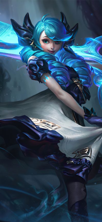 Fond d'écran iPhone Gwen Base League Of Legends 4k