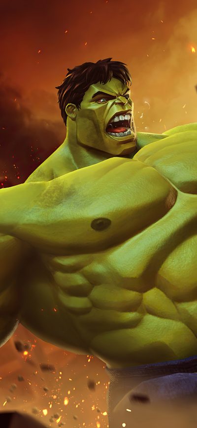 Fond d'écran iPhone Hulk Marvel Contest Of Champions
