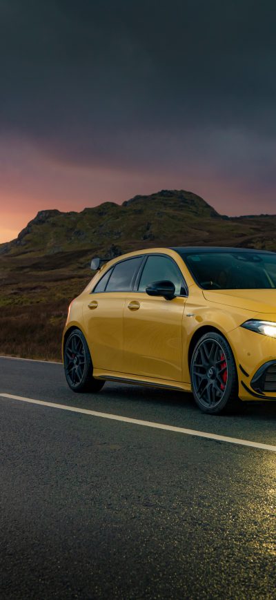 Fond d'écran iPhone 2020 Mercedes Amg A 45 8k