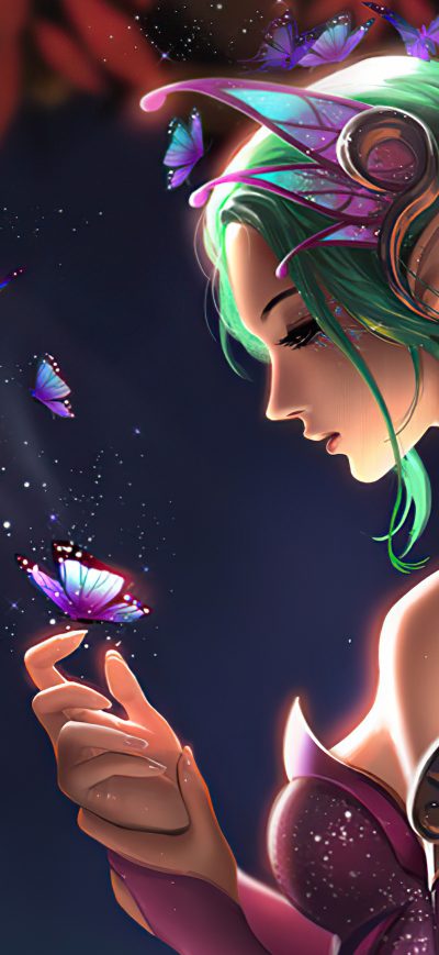 Fond d'écran iPhone Overwatch Mercy Fictional Fantasy Art 4k