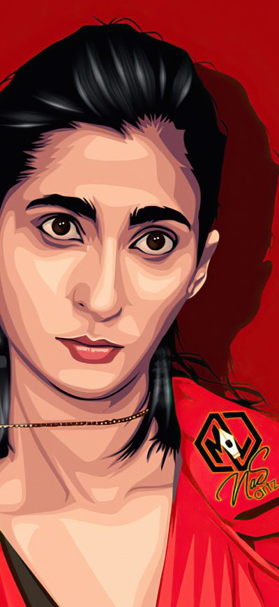 Fond d'écran iPhone Nairobi Money Heist