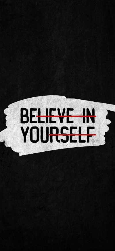 Fond d'écran iPhone Believe In Yourself
